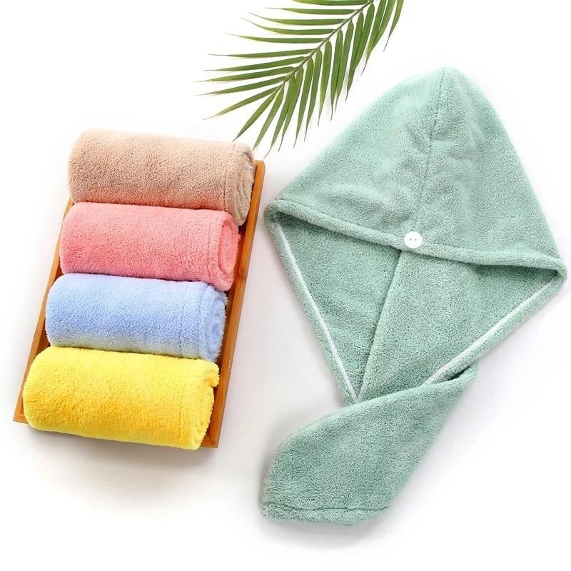 microfiber hair towel